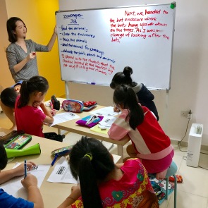 Creative Writing class are fully air-conditioned and filtered for health, safety and comfort. We teach throughout the year, rain, shine or haze.